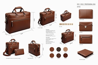 custom handbags, backpacks, and totes with full tech packs for manufacturing