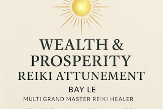 wealth  prosperity reiki attunement