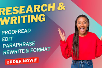 proofread, edit, paraphrase, rewrite or format your english and swahili document