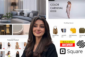 redesign squarespace website squarespace square online store wix cloning website