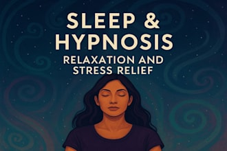 guide you into deep relaxation, stress relief, and restful sleep hypnosis