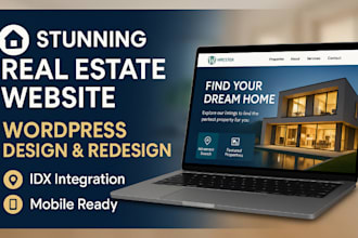 design redesign realtor, real estate agent, broker, mortgage wordpress website