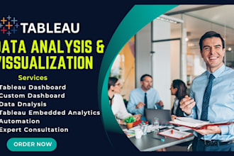create tableau dashboards, reports, and provide data analyst support