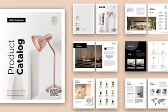 design luxury fashion cloth sales product catalog, catalogue, magazine, lookbook
