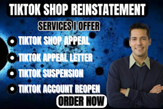 do tiktok shop reinstatement and tiktok appeal letter, tiktok suspension