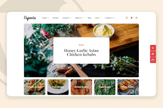 build well designed business website or online store