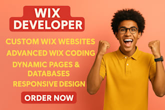 be your wix developer for wix studio, velo coding and wix website design