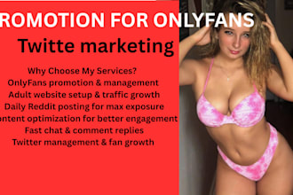 create onlyfans promotion onlyfans traffic chatter fanvue twitter promotion