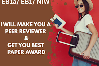 make you a peer reviewer and pass eb1 criteria