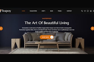 design furniture shopify store home decor store furniture website shopify store