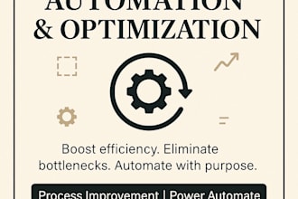 analyze your business, design a database, and optimize your process