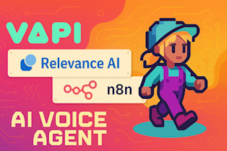 build vapi ai voice agent, ai calling agent using synthflow, relevance ai, n8n