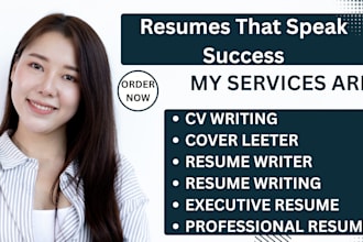 write professional resume, resume writing, cover letter, cv, executive resume