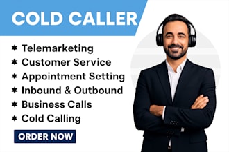 be your real estate telemarketer and appointment setter