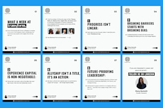 build linkedin carousels for leadership coaches