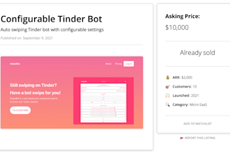 build tinder bot, bumble bot, hinge bot, grindr bot, happn bot onlyfans bot