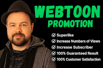 make comic, webcomic, webtoon in manga style for you