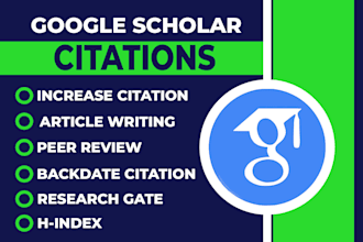 write article and boost your google scholar citation through an indexed journal