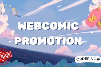 do webcomic promotion, wattpad book, webnovel, manga, tapas, voyceme