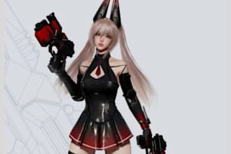 custom vrchat avatar vr avatar, vrc character vroid avatar vr game development