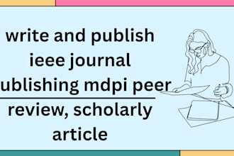 write and publish ieee journal publishing mdpi peer review, scholarly article