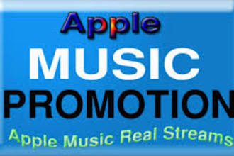 apple music promotion spotify music to organic listeners worldwide to in 20 day