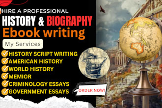 research history, memoir ebook, criminology, archaeology, military, historical