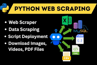 python script programming ffmpeg web scraping python bot coding python automaton