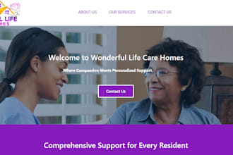 design build medical, healthcare, home care, dental, clinic website, dna testing
