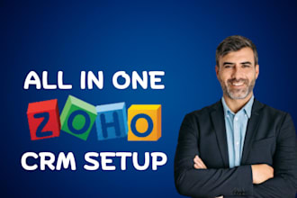 zoho CRM setup zoho sites hubspot CRM pipedrive zoho books
