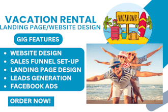 design vacation website airbnb website hotel booking website