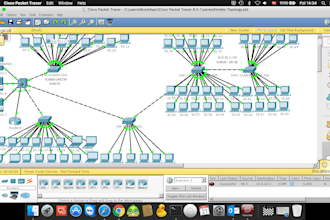 do ccna,ccnp and networking projects in gns3 and cisco packet tracer