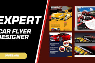 create a poster, flyer, postcard and hanger design