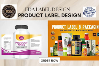 do product label design, label design and supplement label design, cbd label