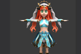 do model and rig vrchat avatar, furry avatar, vrc avatar, vtuber, vrm