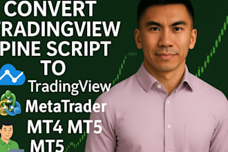 convert tradingview pinescript to metatrade, mt4 or mt5