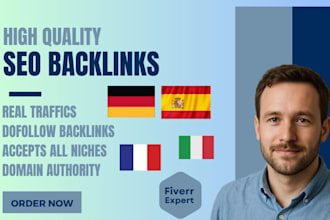 do effective french, italian, german, spanish seo do follow backlinks