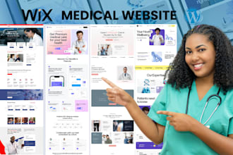 design medical website mental health wellness counselling  therapy website