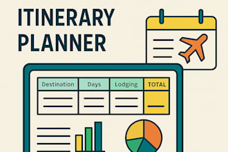 build a custom travel budget calculator or itinerary planner