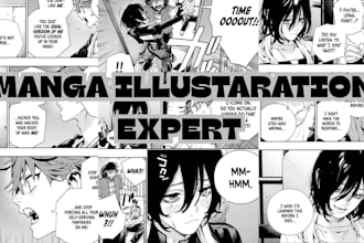 draw manga comic anime manga manga page panel webtoon comic book manhwa