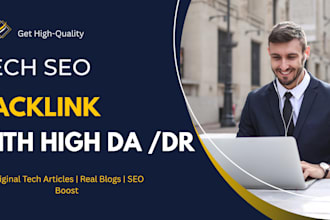 write tech articles and publish guest posts with high da tech backlinks