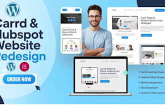 design hubspot website redesign carrd website carrd landing page hubspot blog