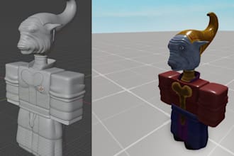create custom 3d model for roblox ugc accessories