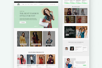 create clothing store, fashion boutique website, shopify dropshipping website