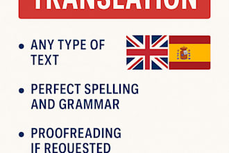 translate your documents or books from spanish to english
