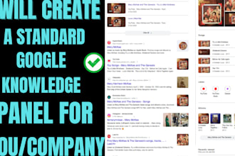 create active standard google panel knowledge graph for personal company brand