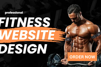 design personal trainer, fitness website, gym website, health and fitness