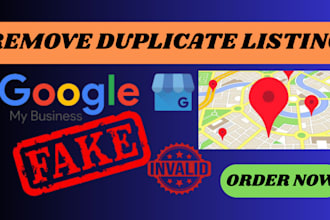 remove and report spam gmb, fake gmb, duplicate gmb, fraud gmb on google listing