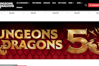 dungeons and dragons website tcg website and pokemon