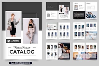 design product catalogs, fashion lookbooks, beauty, jewelry catalogues that sell